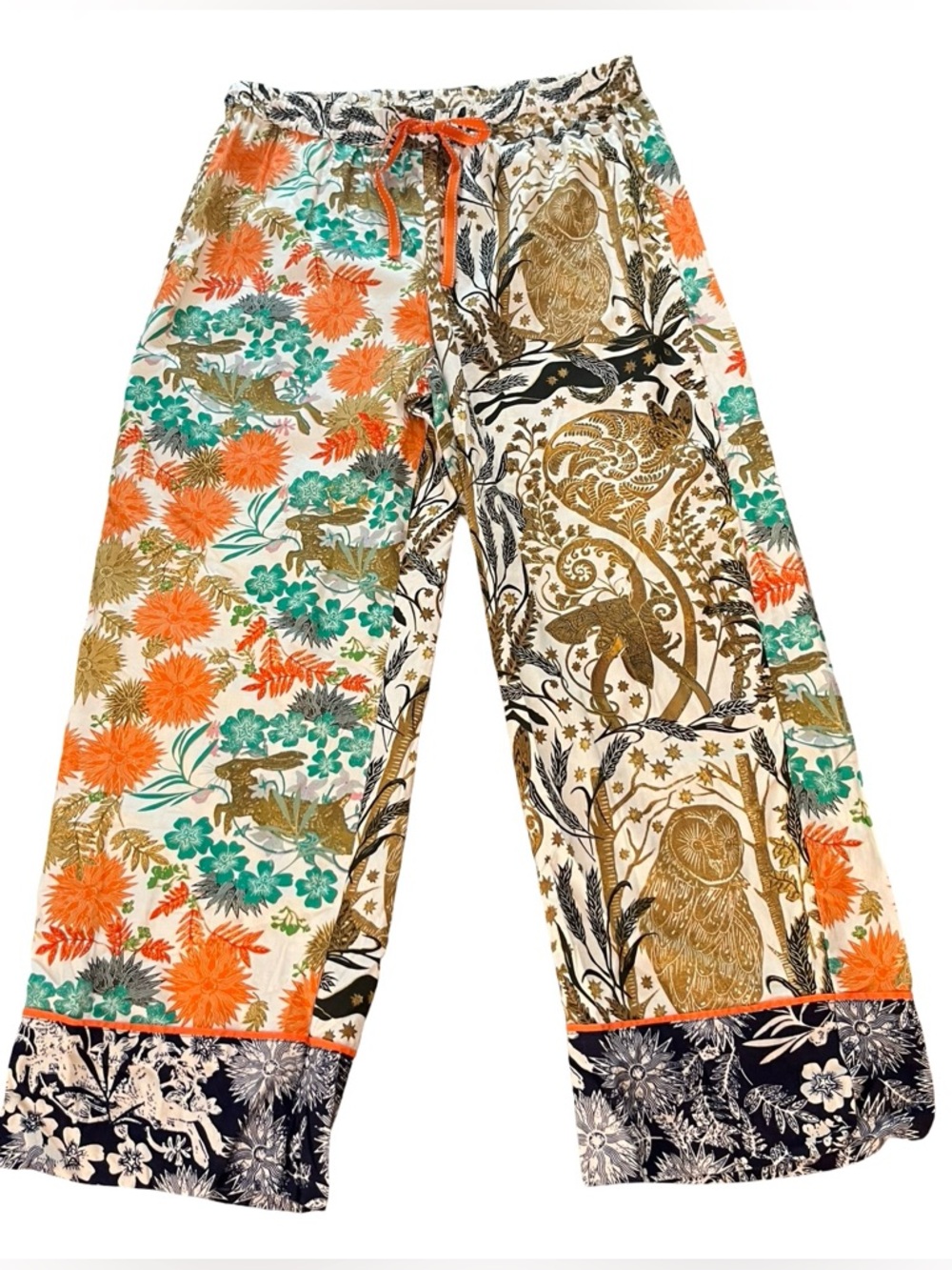 Anthropologie x Carolina K Pajama Set Size L Boho Botanical Luxe Lounge Set - Picture 5 of 13